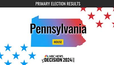 Pennsylvania House Primary Results 2024