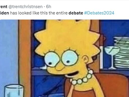 Biden's debate disaster gets the memes treatment from social media