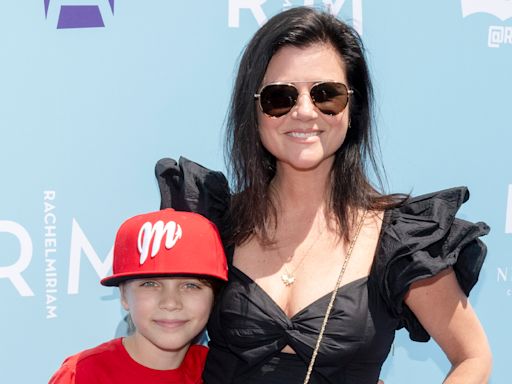 Saved By the Bell star Tiffani, 50, looks ageless in a low-cut dress at event