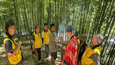 大甲文昌祠甲辰年祈安圓醮 前往南投竹山選燈篙竹