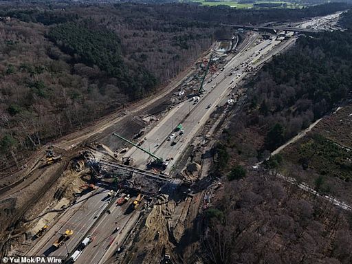 M25 weekend closure tonight will hit England fans heading to Germany