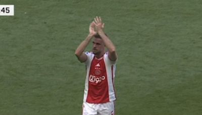 Jordan Henderson applauded off by fans in what could be final Ajax game