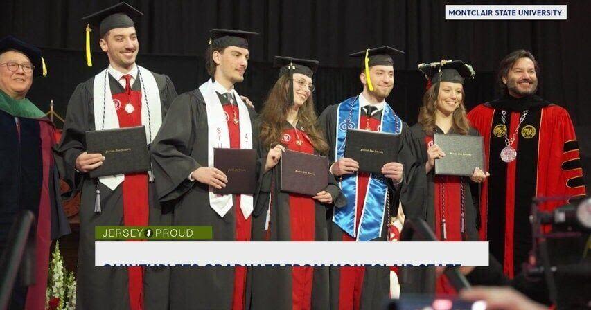 Jersey Proud: New Jersey quintuplets recognized for all graduating from Montclair State