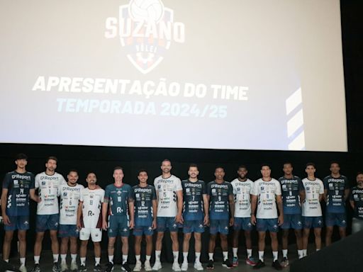 Suzano Vôlei apresenta elenco e uniformes para a temporada 2024/25