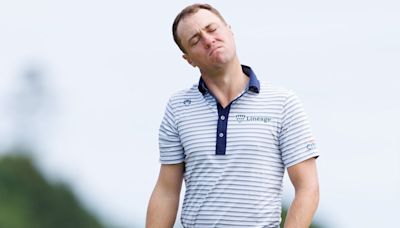 Justin Thomas stumbles at Scottish Open; well back of Ludvig Åberg after holding day 1 lead