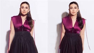 Karisma Kapoor’s pleated asymmetrical skirt is the classiest twist your summer outfits need