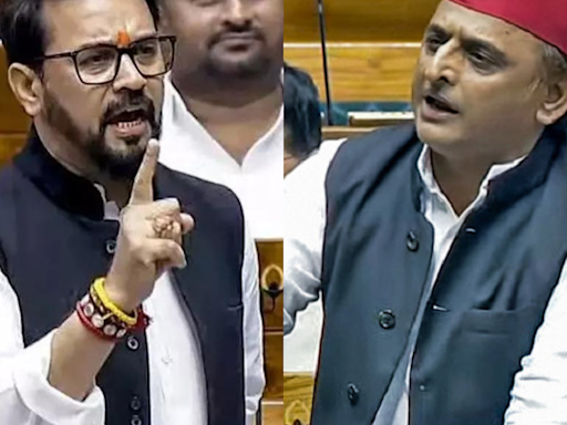 Akhilesh Yadav, Anurag Thakur clash in Lok Sabha over Agnipath scheme