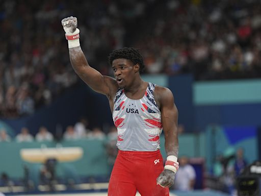 USA's Frederick Richard makes history with men's gymnastics team