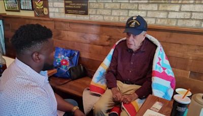 ‘Just glad to get up to age 100,’ Seminole County World War II vet honored with Quilt of Valor