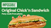 Burger King debuts Impossible Original Chick’n Sandwich