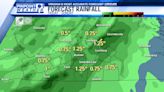 Pinpoint Weather: Wet, cooler weekend ahead