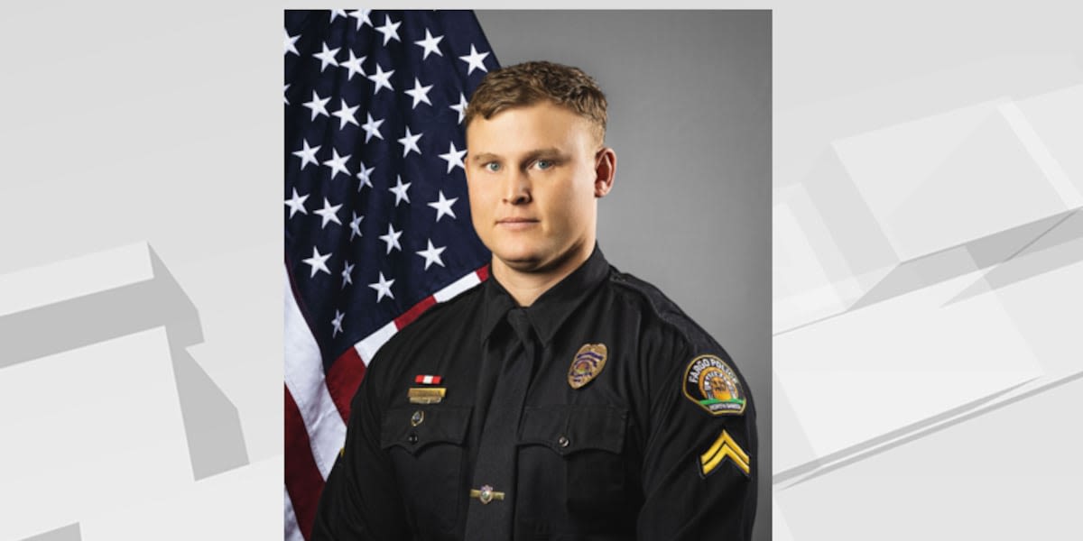Fargo Police Officer Zach Robinson named 2023 NRA Officer of the Year