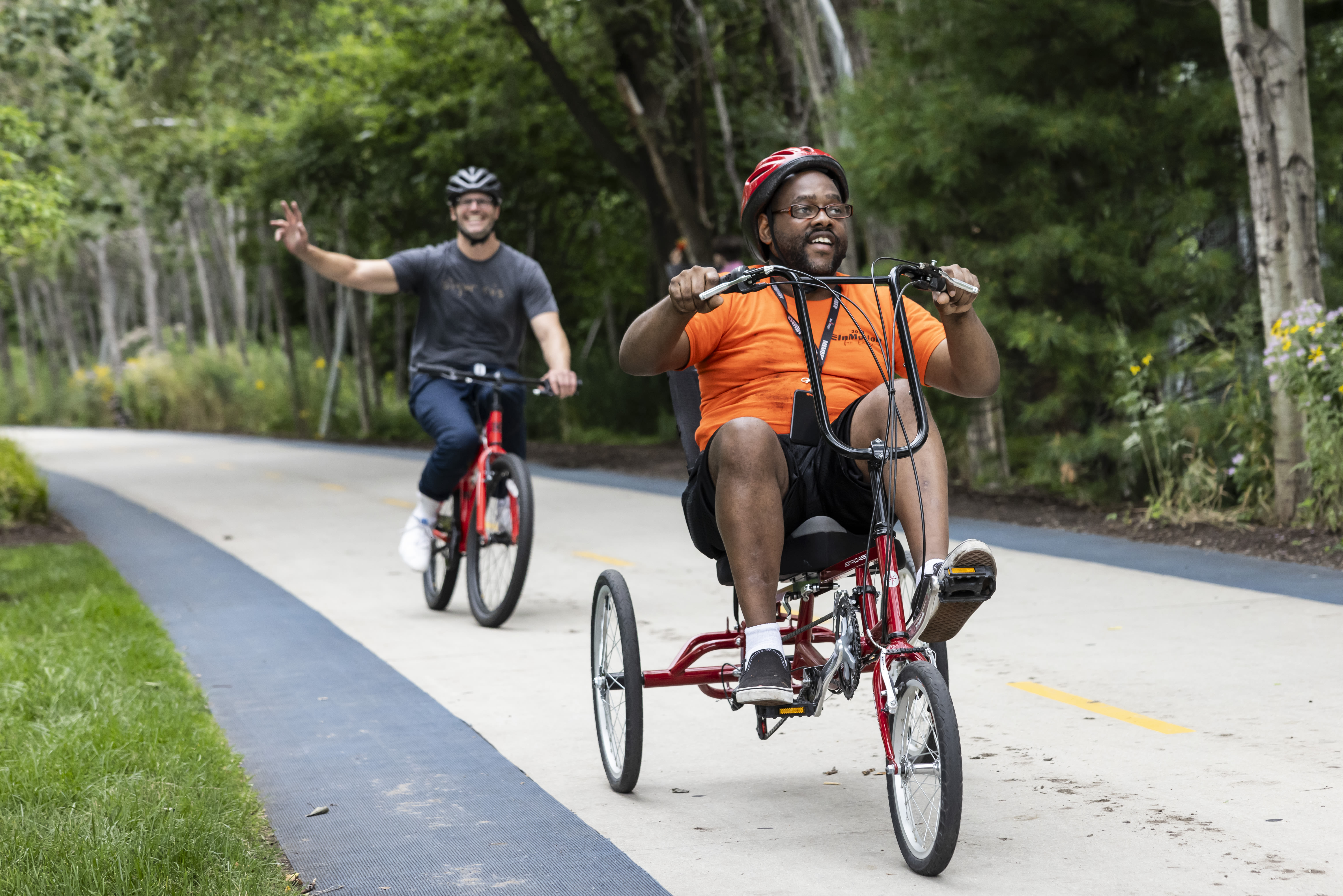 Bike ride from Skokie to Logan Square shows people of all abilities can ride