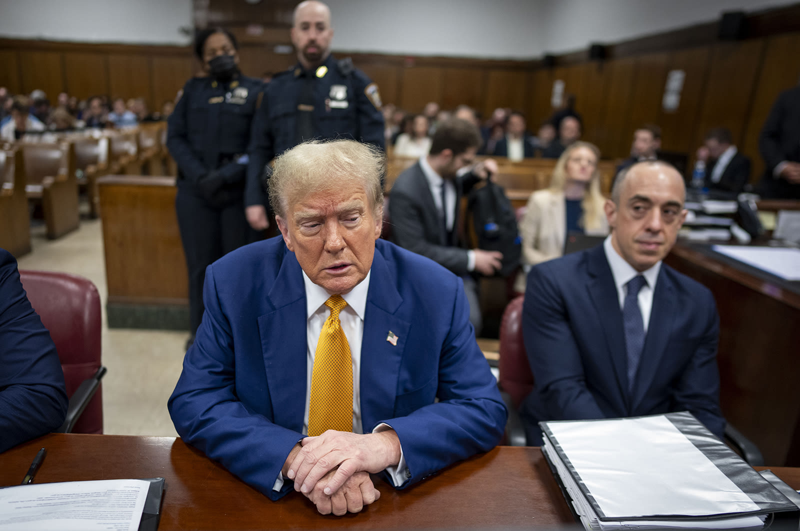 Judge corrects Trump claim he “can’t testify” in hush money trial due to gag order: live updates