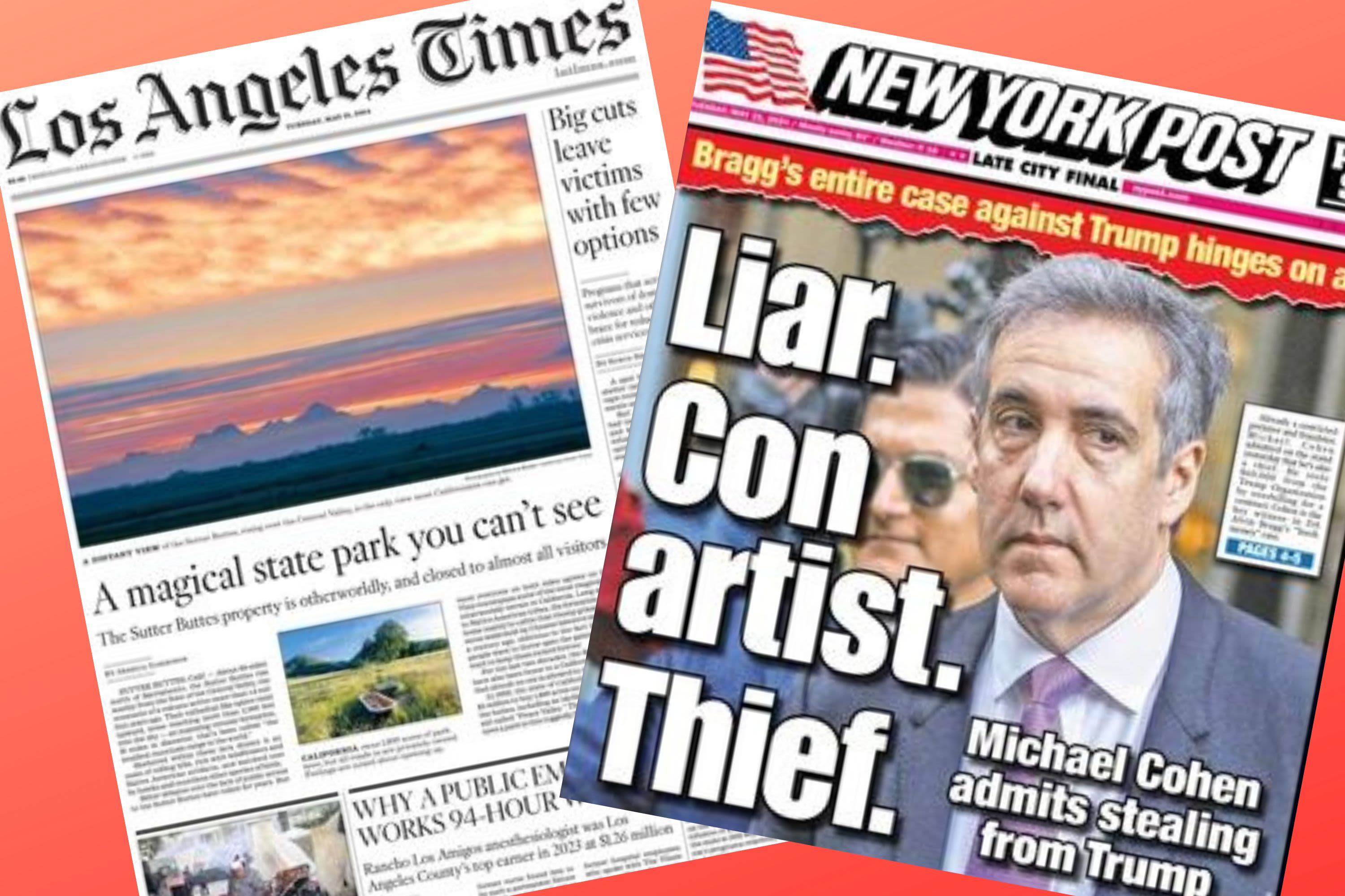 Today's Front Pages: Iran wrestles with succession, Liar. Con artist. Thief