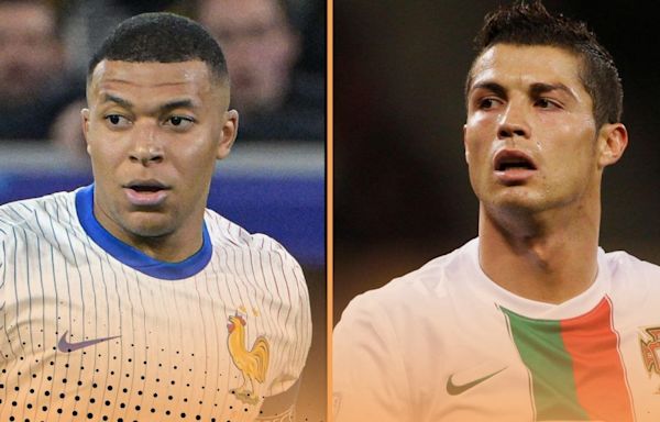 Comparing Kylian Mbappe’s career stats & trophy list now to Cristiano Ronaldo’s at the same age