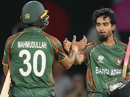 Bangladesh bowler Tanzim Hasan Sakib fined 15% of match fee for violation of ICC Code of Conduct