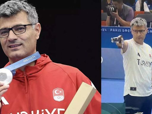 Turkey shooter Yusuf Dikec's casual and no-gear look at Paris Olympics that won him the silver medal in shooting viral on social media - The Economic Times