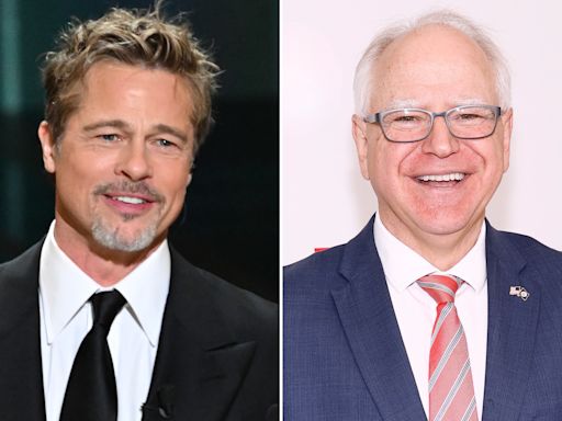 Brad Pitt, Tim Walz meme takes internet by storm