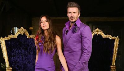 Victoria and David Beckham recreate their wedding day photos 25 years later