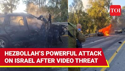 Hezbollah’s Katyusha Rocket Revenge Kills Two Israelis Minutes After Threatening Video | Watch - Times of India Videos