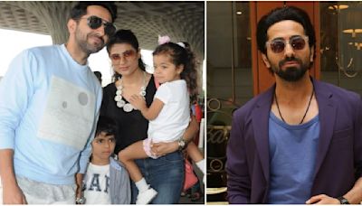 Ayushmann Khurrana on why he doesn’t like his kids to be papped: ‘To give them the most natural or non-celeb life’