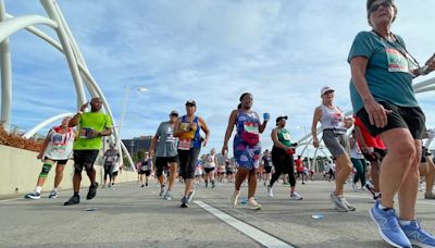 Peachtree Road Race ends due to high heat | Photos, video and key moments