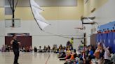 Kite demonstration leaves Brass Elementary students in awe in Kenosha
