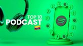 Los podcasts más populares hoy en Spotify Colombia