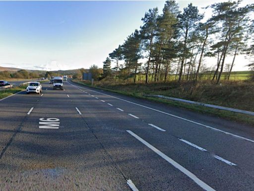 90-minute delays on M6 after crash involving police car and Volkswagen Polo