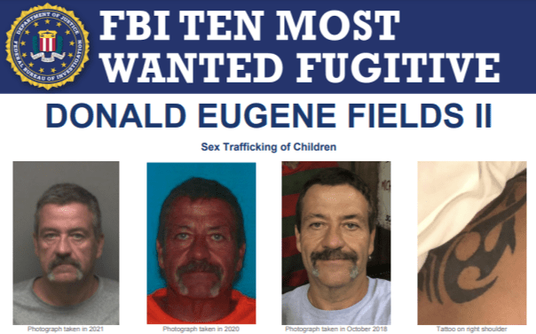 Top 10 most wanted fugitive may be in the Tampa area, FBI says