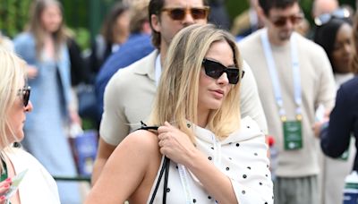 Pregnant Margot Robbie Just Made A Surprise Appearance At Wimbledon