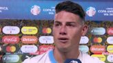 Hasta las lágrimas: la emoción de James Rodríguez tras clasificar a la final de la Copa América - La Tercera