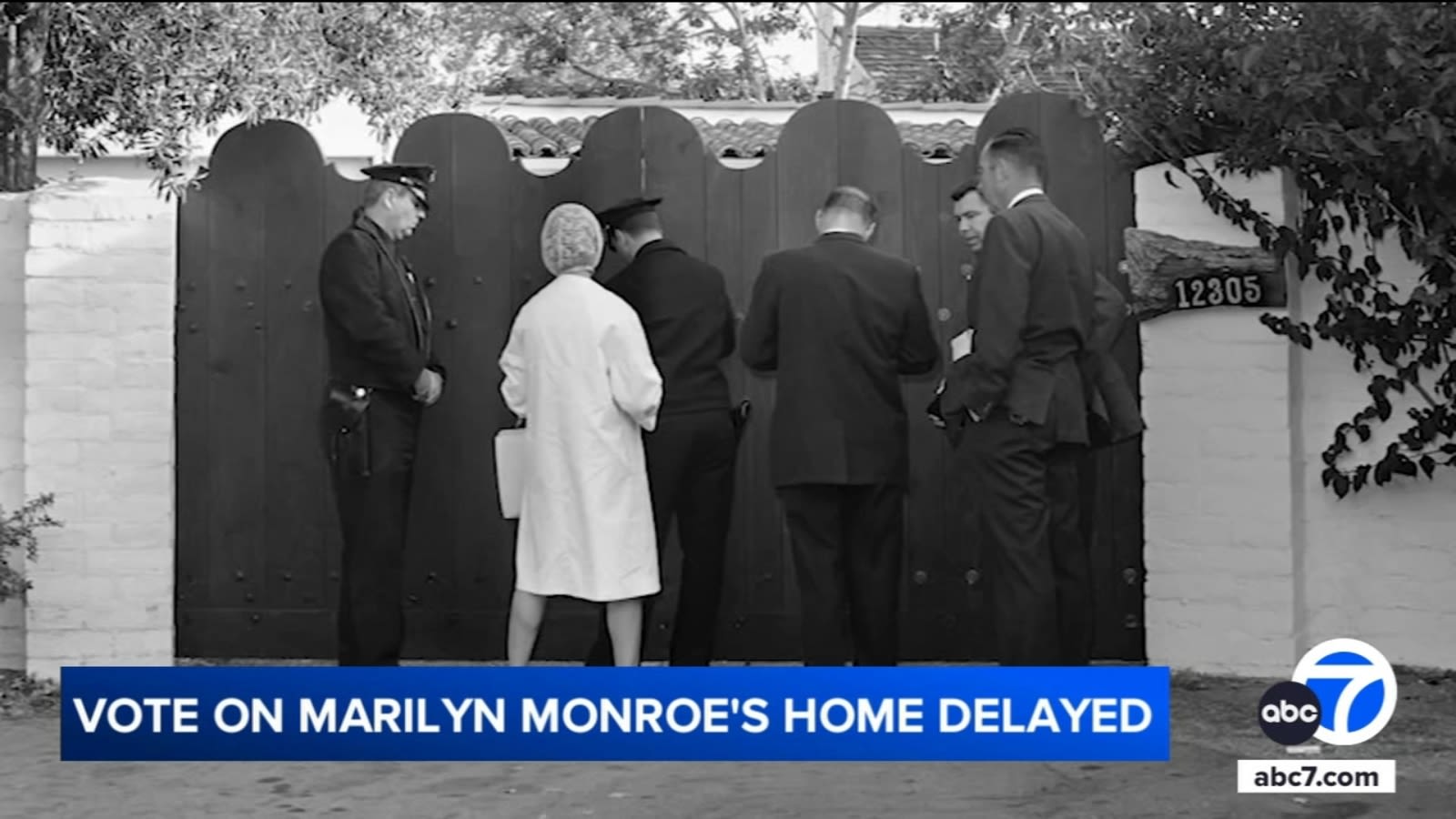 Vote postponed to designate Marilyn Monroe's former Brentwood home as cultural landmark