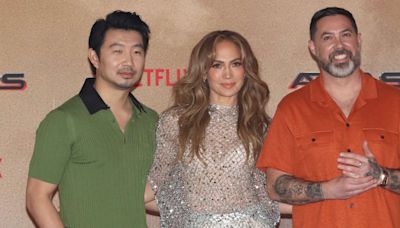 Jennifer Lopez Showed Off Her Underwear in a See-Through Disco Sequin Set