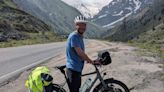 Man cycling ancient road to China for charity