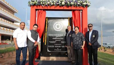 BCCI Launches State Of Art Centre Of Excellence In Cricket In Bengaluru