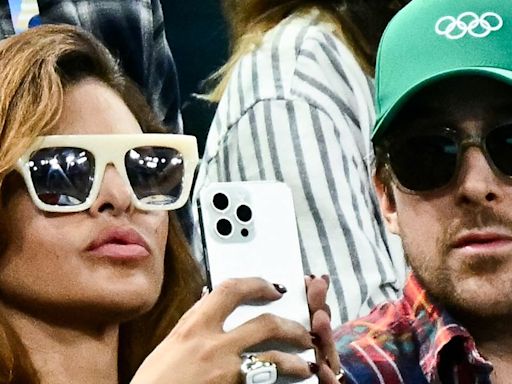 Eva Mendes Explains Why She Had Her 'Guard Up' At The Olympics With Ryan Gosling