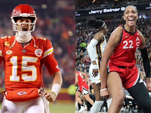 Patrick Mahomes y A’ja Wilson, los atletas más destacados en los Premios ESPY