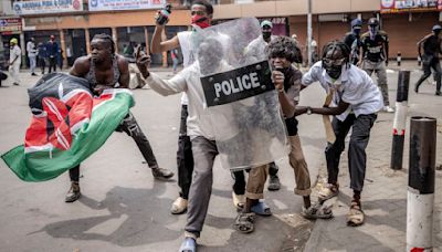 Kenyan protesters vow to seize country’s main airport as deadly unrest continues into sixth week