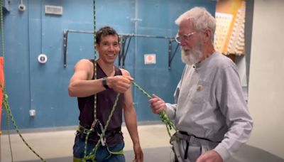 Alex Honnold and David Letterman Went Climbing Together