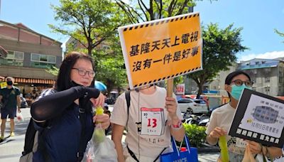 深入市場宣傳罷免謝國樑 拆樑民團：連署民眾多拉一票就過關