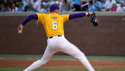 Rockies draft LSU pitcher Justin Loer in 13th round