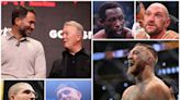 The combat sports power rankings 2024: Boxing and MMA’s 50 most influential figures