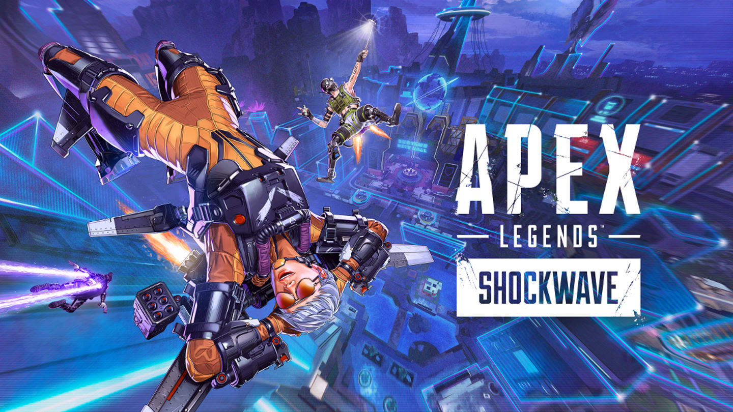 A cyberpunk map, akimbo pistols, accessibility features arrive in Apex Legends: Shockwave