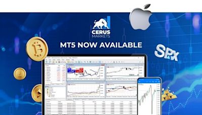Cerus Markets 推出 MetaTrader 5，提供增強的交易功能和 100% 存款獎金 | 蕃新聞
