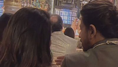 Shah Rukh Khan and Gauri Khan lost in deep conversation in UNSEEN video from Anant Ambani-Radhika Merchant's wedding - watch