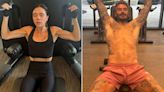 Victoria Beckham Posts Shirtless Gym Thirst Trap of Husband David — and Shares Her Own Workout Flex