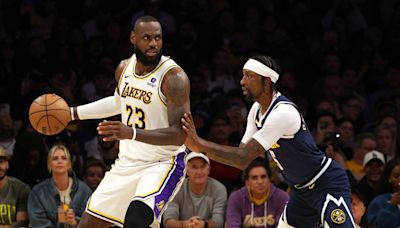 Lakers stave off playoff elimination while ending 11-game losing streak against Nuggets
