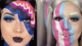 TikToker turns Pride flags into colorful makeup looks to honor LGBTQIA+ community: 'Our job as gay people was to come out, to be visible'